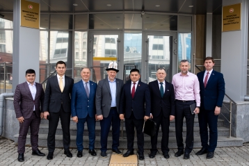 Рабочая встреча с делегацией Киргизской Республики в Министерстве спорта Республики Татарстан